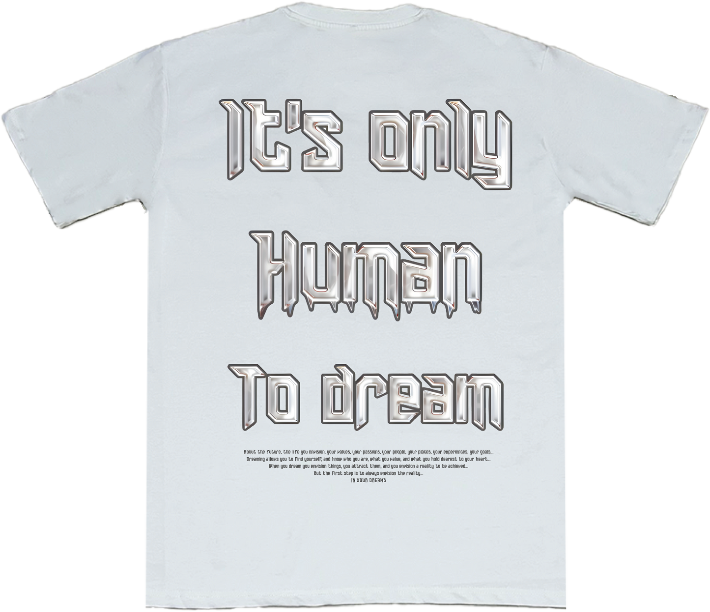 Only Human Oversized - White