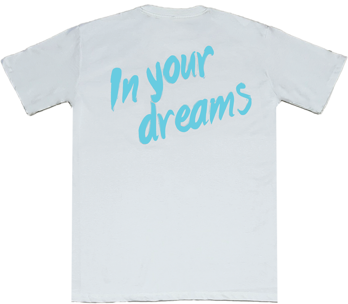 In Your Dreams Splash Logo Oversized - White