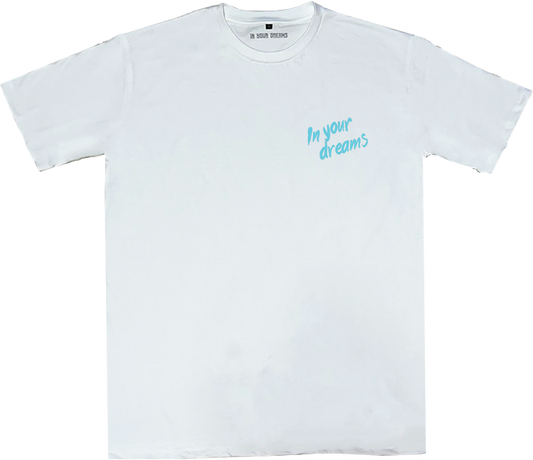 In Your Dreams Splash Logo Oversized - White