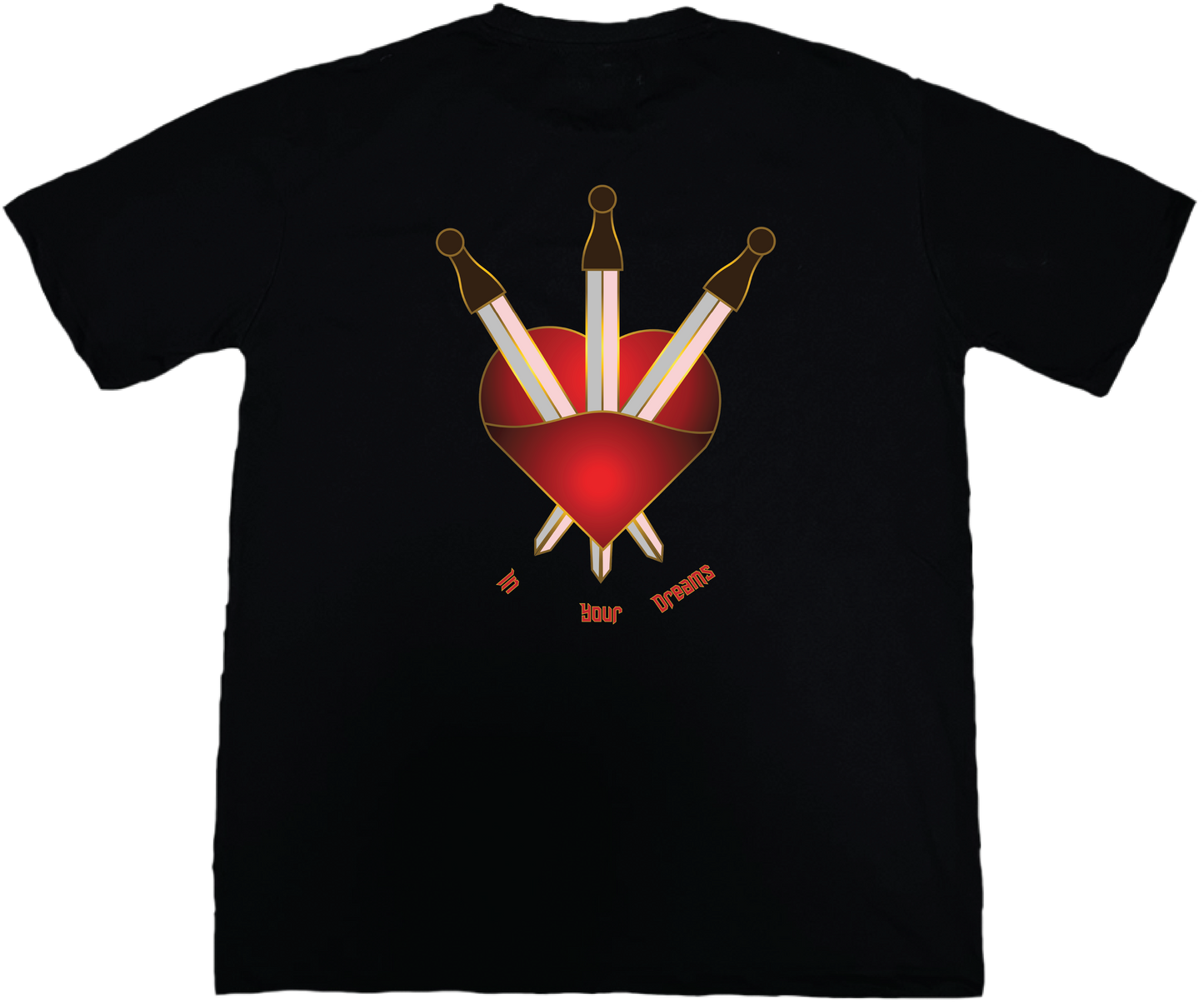 Heart of Battle Oversized T Shirt