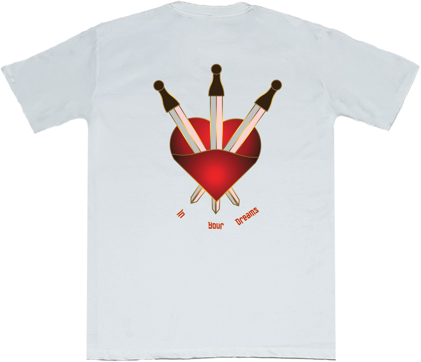 Heart of Battle Oversized T Shirt