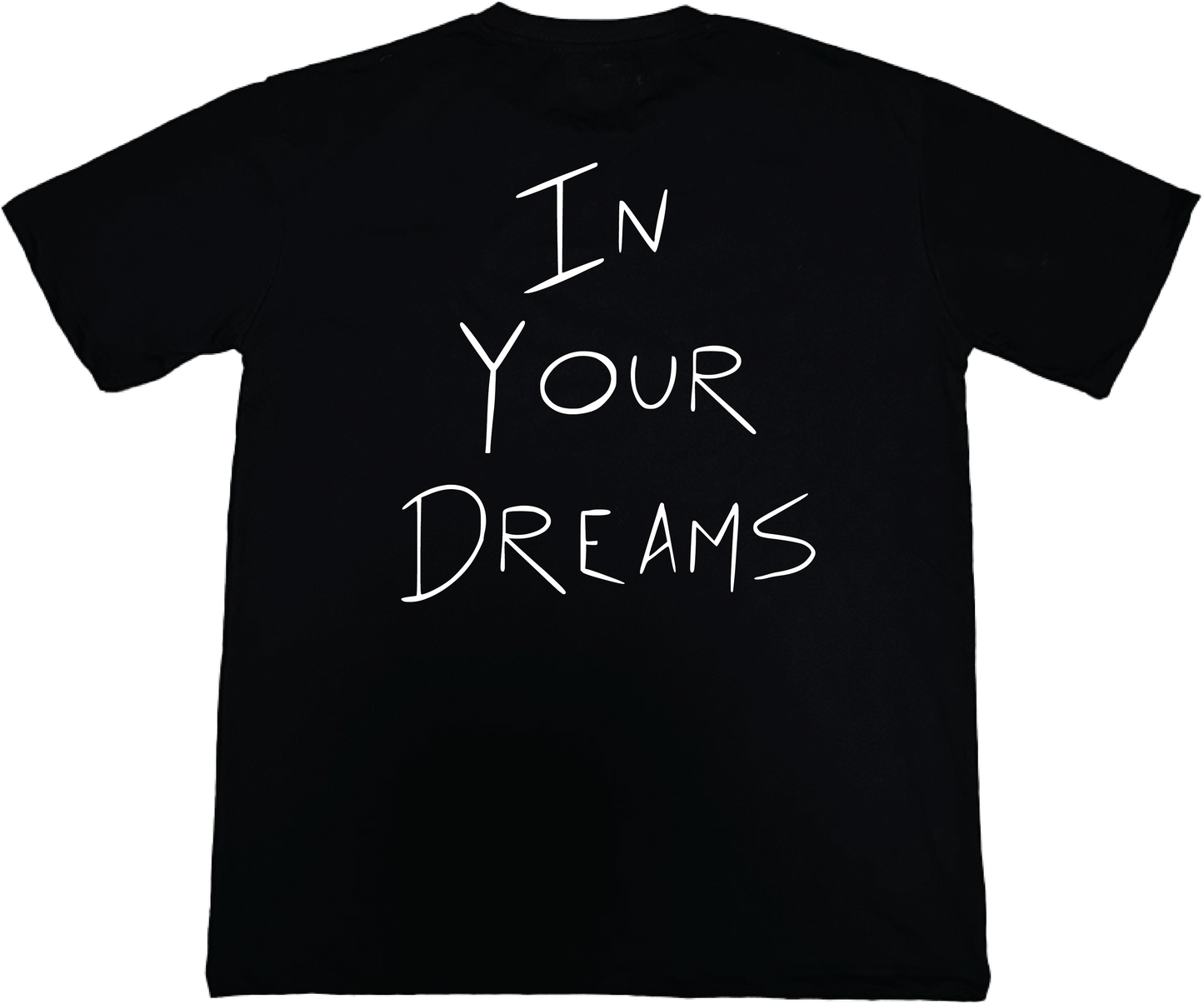 In Your Dreams Handwritten Logo Oversized - Black