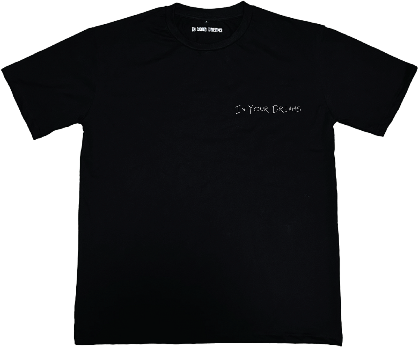 In Your Dreams Handwritten Logo Oversized - Black