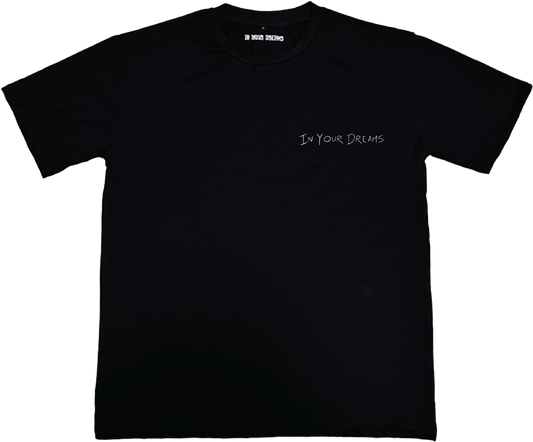 In Your Dreams Handwritten Logo Oversized - Black