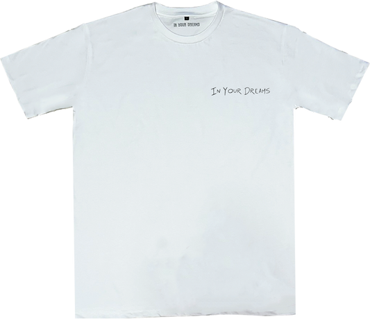 In Your Dreams Handwritten Logo Oversized - White