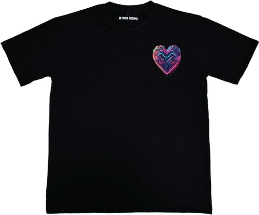 Cyborg Heart Printed T-Shirt