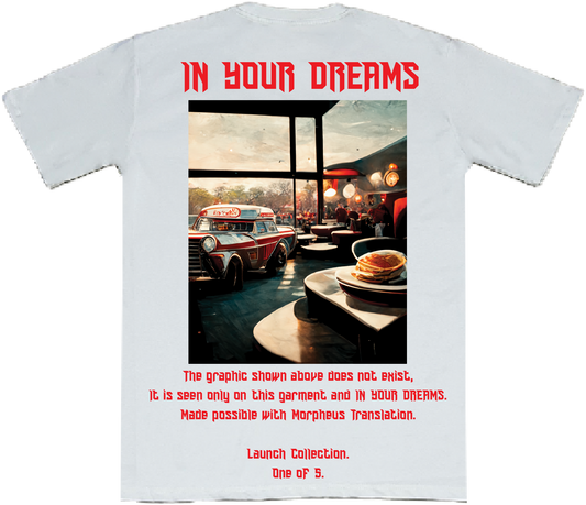 Vintage Diner Printed T-Shirt